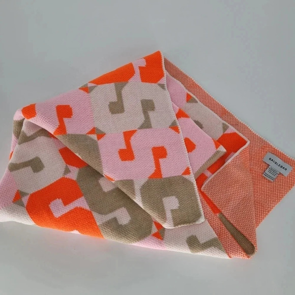 Baublebar Repeat Custom Blanket pink and orange - Picture 4 of 5